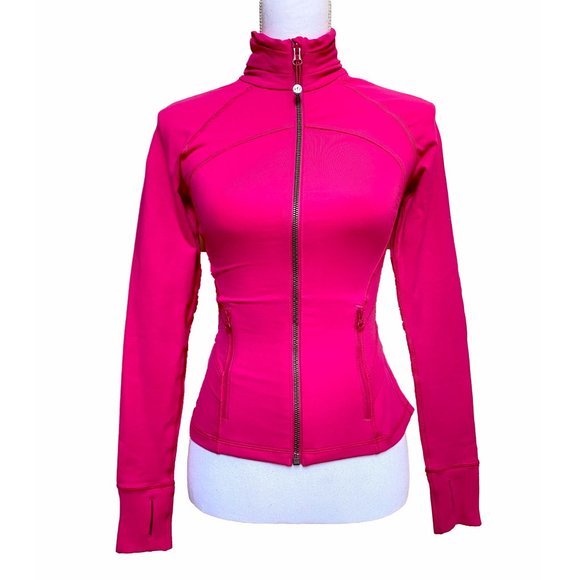 lululemon athletica Jackets & Blazers - LULULEMON Pink Zip Up Define Jacket + Bonus Bag